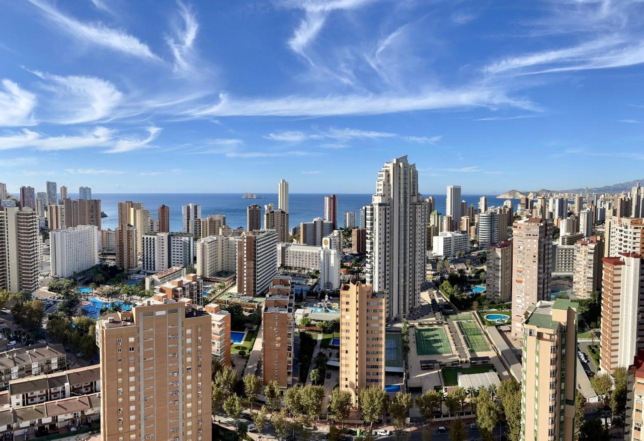 شقة Playa Azul Benidorm 28Th Floor المظهر الخارجي الصورة